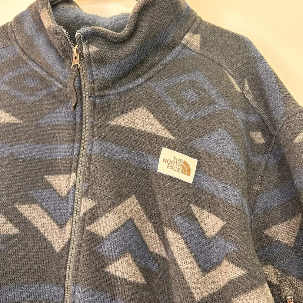 The North Face Men's 1/2 Half Zip Southwest Patterned Pullover Size XXL
